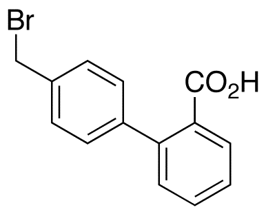 4'-(Bromomethyl)-[1,1'-biphenyl]-2-carboxylic Acid - image 1