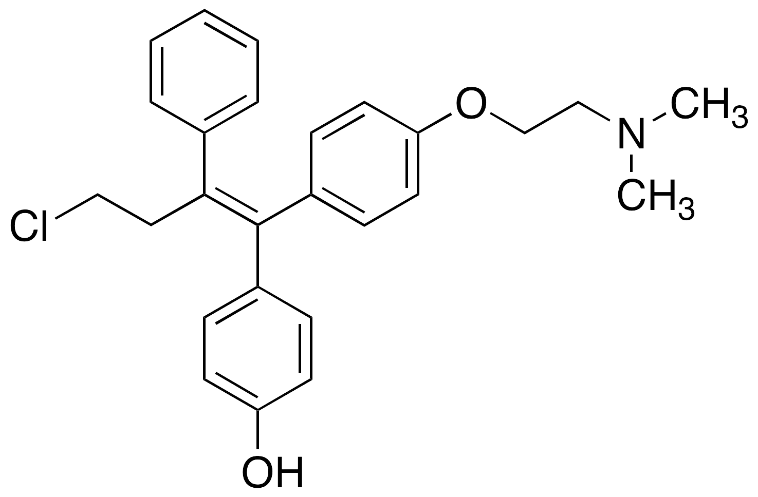 4-Hydroxy Toremifene - image 1