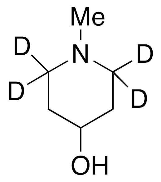1-Methyl-4-hydroxypiperidine-d4 - image 1
