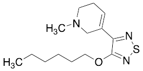 3-(Hexyloxy)-4-(1-Methyl-1,2,5,6-Tetrahydropyridin-3-Yl)-1,2,5-Thiadiazole - image 1