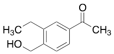 1-3-Ethyl-4-(hydroxymethyl)-phenyl)ethanone - image 1