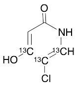 Gimeracil-13C3 - image 1