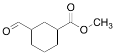 methyl 3-formylcyclohexane-1-carboxylate - image 1