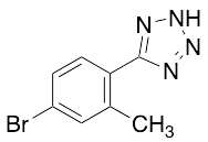 5-(4-Bromo-2-methylphenyl)-1H-tetrazole - image 1