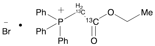 (Ethoxycarbonylmethyl)triphenylphosphonium-13C2 Bromide - image 1