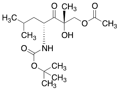 (2S,4R)-4-((t-Butoxycarbonyl)amino)-2-hydroxy-2,6-dimethyl-3-oxoheptyl Acetate - image 1