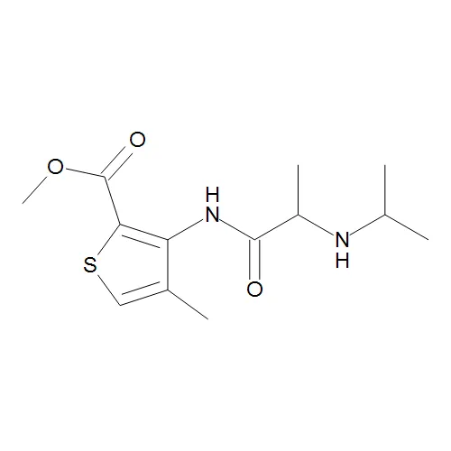 Methyl 3-[2-(Isopropylamino)propanamido]-4-methylthiophene-2-carboxylate - image 1