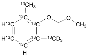 2-(Methoxymethoxy)-1,3-dimethylbenzene-13C8,D3 - image 1