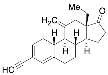 13Beta-Ethyl-11-methyliden-18.19-dinor-3-ethynyl-pregna-2,4-diene-17-one - image 1