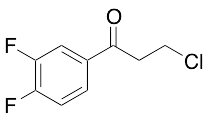 3-Chloro-1-(3,4-difluorophenyl)-1-propanone - image 1