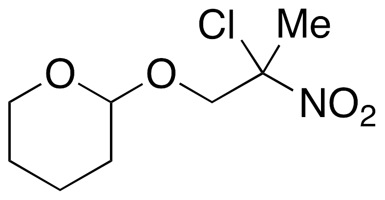 2-(2-Chloro-2-nitropropoxy)tetrahydro-2H-pyran - image 1