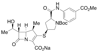 Ertapenem N-tert-Butyloxycarbonyl Methyl Ester Sodium Salt - image 1