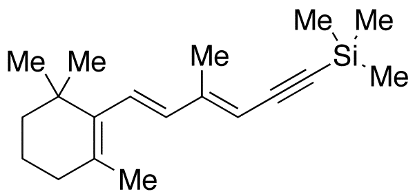 1,3,3-Trimethyl-2-[(1E,3E)-3-methyl-6-(trimethylsilyl)-1,3-hexadien-5-yn-1-yl]-cyclohexene - image 1