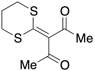 3-(1,3-Dithian-2-ylidene)pentane-2,4-dione - image 1