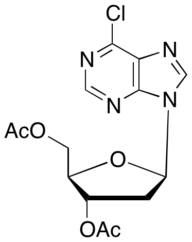 6-Chloropurine 2'-Deoxy-b-D-ribofuranoside Diacetate - image 1