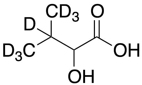2-Hydroxy-3-methylbutyric Acid-d7 - image 1