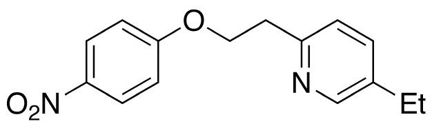 5-Ethyl-2-[2-(4-nitrophenoxy)ethyl]pyridine - image 1