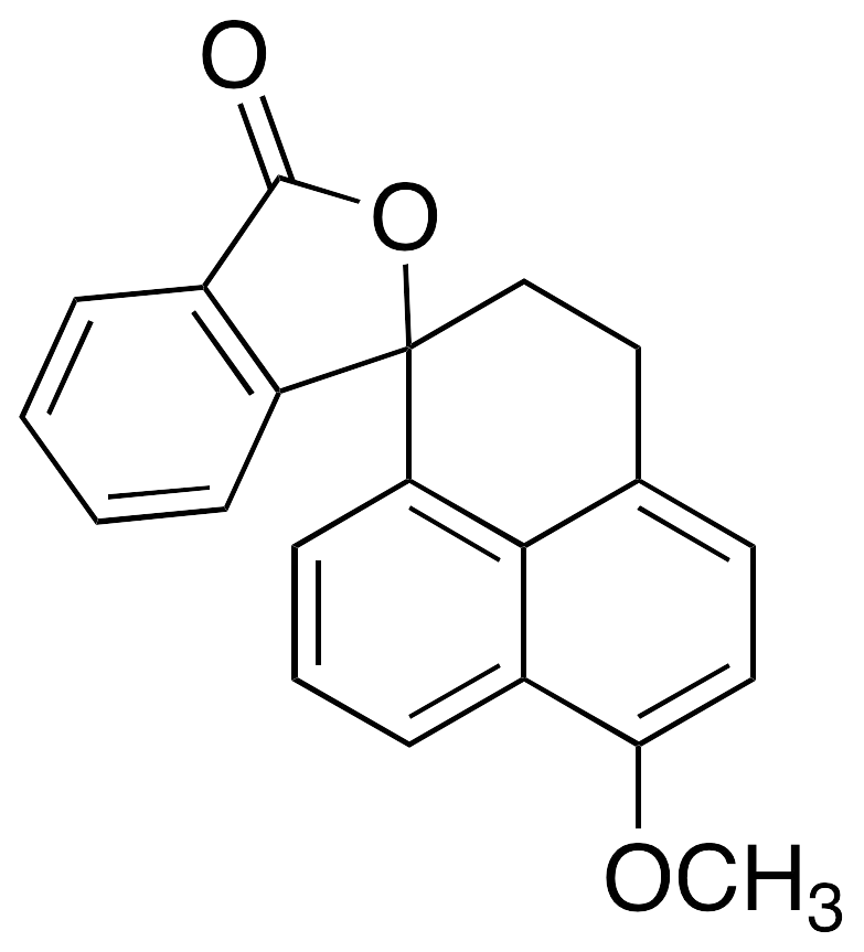 2',3'-Dihydro-7-methoxy-spiro[isobenzofuran-1(3H),1'-[1H]phenalen]-3-one - image 1