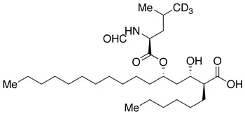 (2S,3S,5S)-5-[(N-Formyl-L-leucyl)oxy]-2-hexyl-3-hydroxyhexadecanoic Acid-d3(Mixture of Diastereomers) - image 1