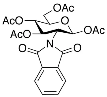 2-Deoxy-2-N-phthalimido-1,3,4,6-tetra-O-acetyl-Beta-D-glucopyranose - image 1