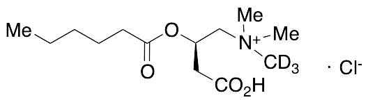 Hexanoyl-L-carnitine-(N-methyl-d3) Chloride - image 1