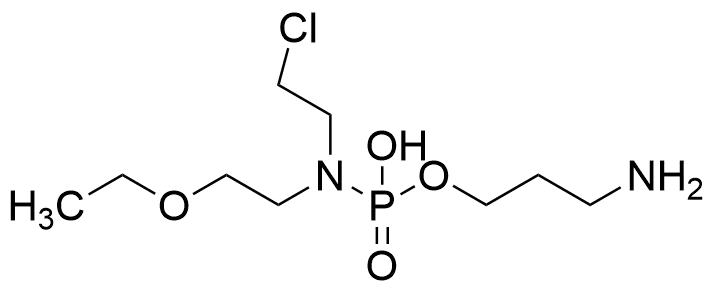 3-Aminopropyl Hydrogen (2-Chloroethyl)(2-ethoxyethyl)phosphoramidate - image 1