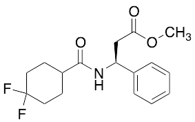 (S)-Methyl 3-(4,4-difluorocyclohexanecarboxamido)-3-phenylpropanoate - image 1