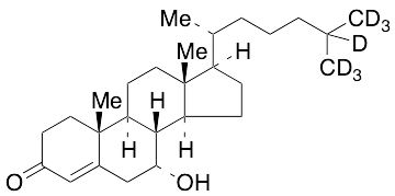 7Alpha-Hydroxy-4-cholesten-3-one-d7 - image 1