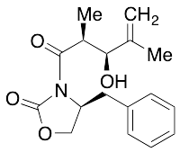 (4S)-3-[(2S,3S)-3-Hydroxy-2,4-dimethyl-1-oxo-4-penten-1-yl]-4-(phenylmethyl)-2-oxazolidinone - image 1