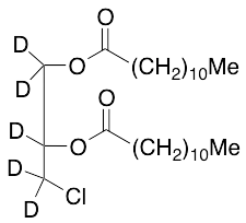 rac 1,2-Bislauroyl-3-chloropropanediol-d5 - image 1
