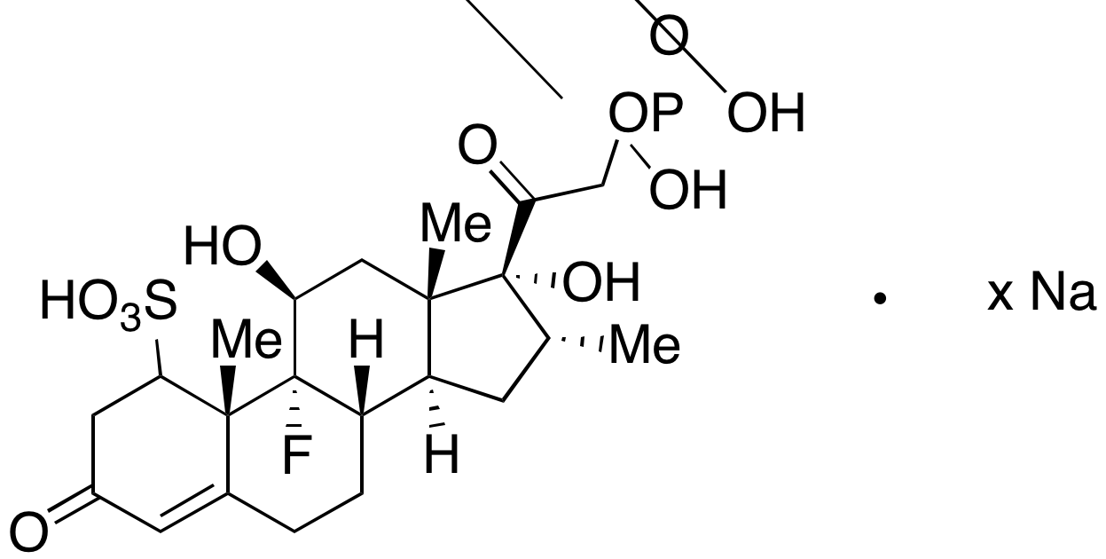 Dexamethasone Phosphate Bisulfate Adduct Sodium Salt - image 1