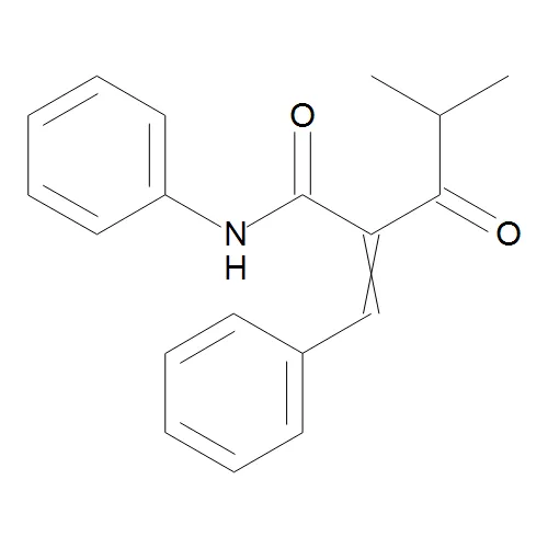 2-Isobutyryl-N-phenyl-3-phenylacrylamide (E/Z mixture) - image 1