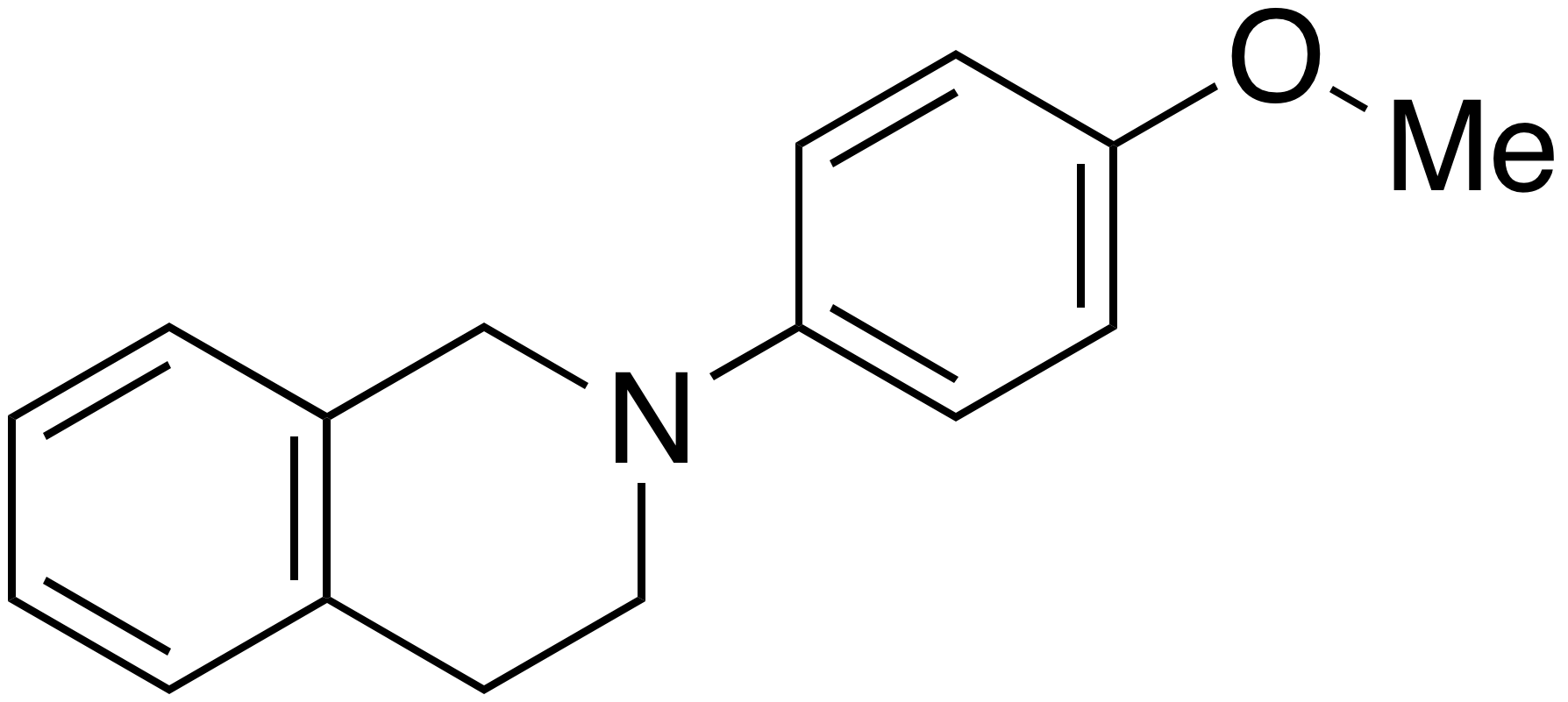2-(4-Methoxyphenyl)-1,2,3,4-tetrahydroisoquinoline - image 1