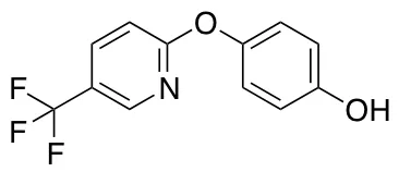 4-{[5-(Trifluoromethyl)pyridin-2-yl]oxy}phenol - image 1