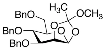 3,4,6-Tri-O-benzyl-Beta-D-mannopyranose 1,2-(Methyl Orthoacetate) - image 1