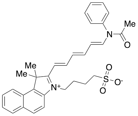 2-[6-(Acetylphenylamino)-1,3,5-hexatrienyl]-1,1-dimethyl-3-sulfobutyl-1H-benz[e]indolium Inner Salt - image 1