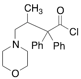 3-Methyl-4-morpholino-2,2-diphenylbutanoyl Chloride - image 1