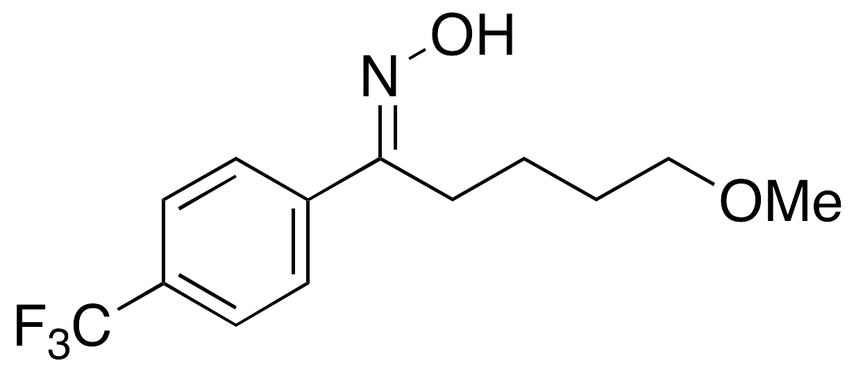 5-Methoxy-1-[4-(trifluoromethyl)phenyl]-1-pentanone Oxime(Fluvoxamine Impurity) - image 1