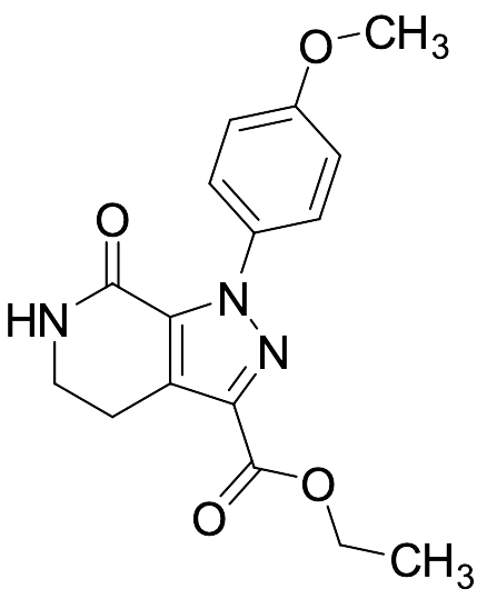 Ethyl 1-(4-Methoxyphenyl)-7-oxo-4,5,6,7-tetrahydro-1H-pyrazolo[3,4-c]pyridine-3-carboxylate - image 1
