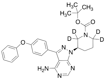 N-Boc-Ibrutinib-d4 - image 1