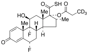6Alpha,9Alpha-Difluoro-11Beta-hydroxy-16Alpha-methyl-3-oxo-17Alpha-(3,3,3-d3-propionyloxy)-androsta-1,4-diene-17Beta-carbothioic Acid - image 1