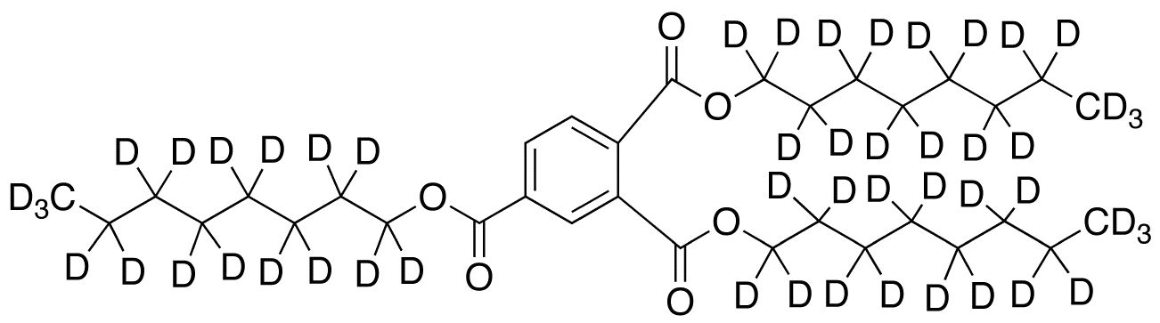 1,2,4-Trioctyl Ester 1,2,4-Benzenetricarboxylic Acid-d51 - image 1