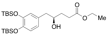 (GammaR)- 3,4-Bis[[(1,1-dimethylethyl)dimethylsilyl]oxy]-Gamma-hydroxybenzenepentanoic Acid Ethyl Ester - image 1