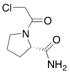(S)-1-(2-Chloroacetyl)pyrrolidine-2-carboxamide - image 1