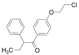 1-[4-(2-Chloroethoxy)phenyl]-2-ethyl-2-phenylethanone - image 1
