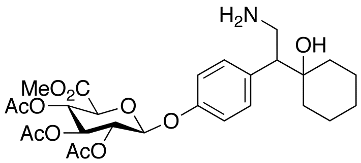 rac N,N-Didesmethyl-O-desmethyl Venlafaxine 2,3,4-Tri-O-acetyl-Beta-D-glucuronide Methyl Ester - image 1