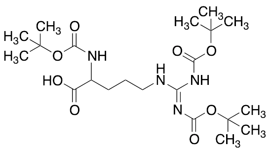 (Z)-5-(2,3-Bis(tert-butoxycarbonyl)guanidino)-2-((tert-butoxycarbonyl)amino)pentanoic Acid - image 1