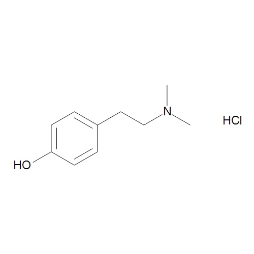 2-(4-Hydroxyphenyl)-N,N-dimethylethylamine Hydrochloride - image 1