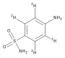 Sulfanilamide-d4 (ring-d4) - image 1