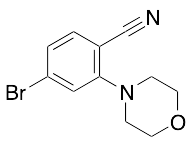 4-Bromo-2-(morpholin-4-yl)benzonitrile - image 1